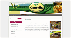 Desktop Screenshot of camelia-herbaciarnia.pl